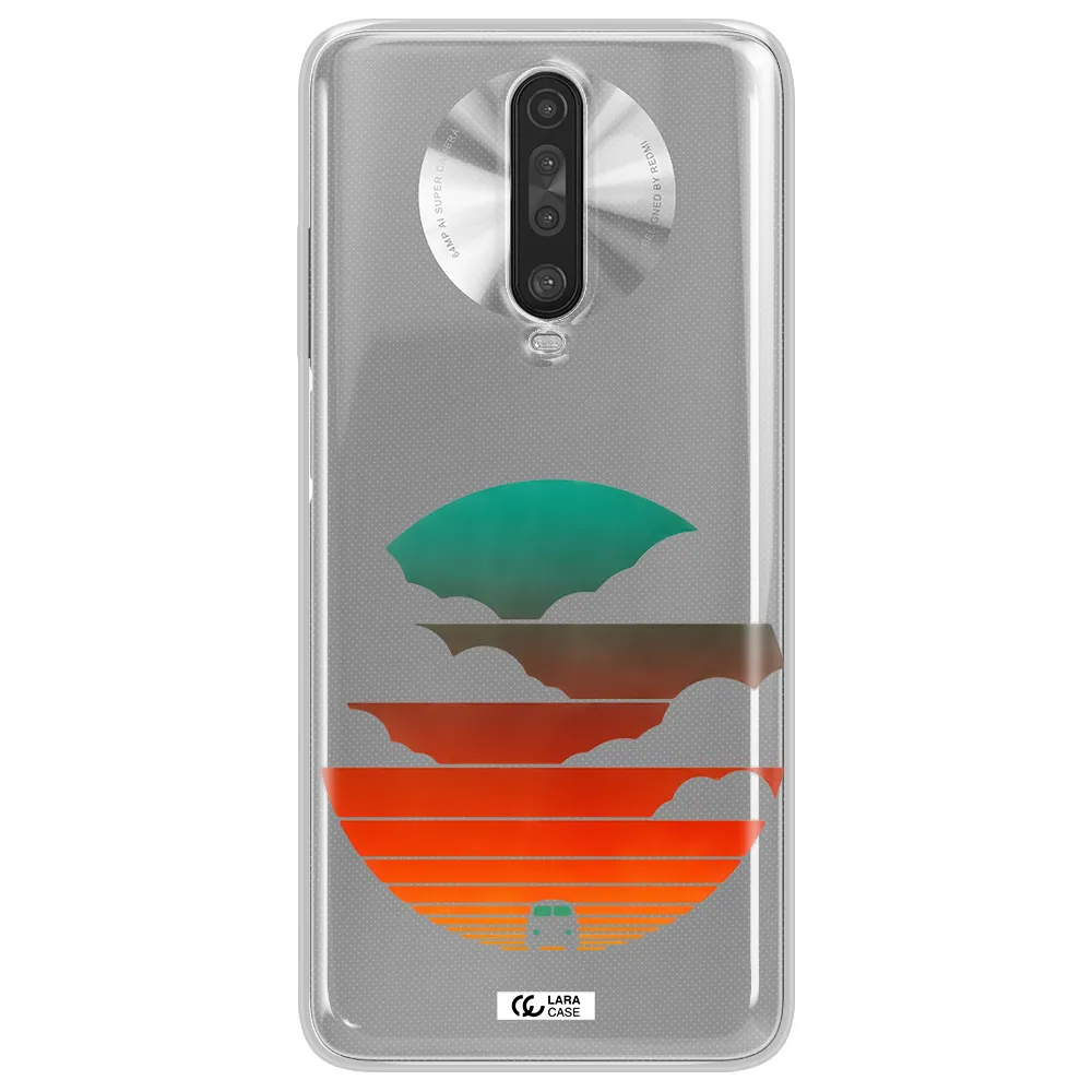 a logo of a boat Xiaomi Redmi K30 Clear TPU Case