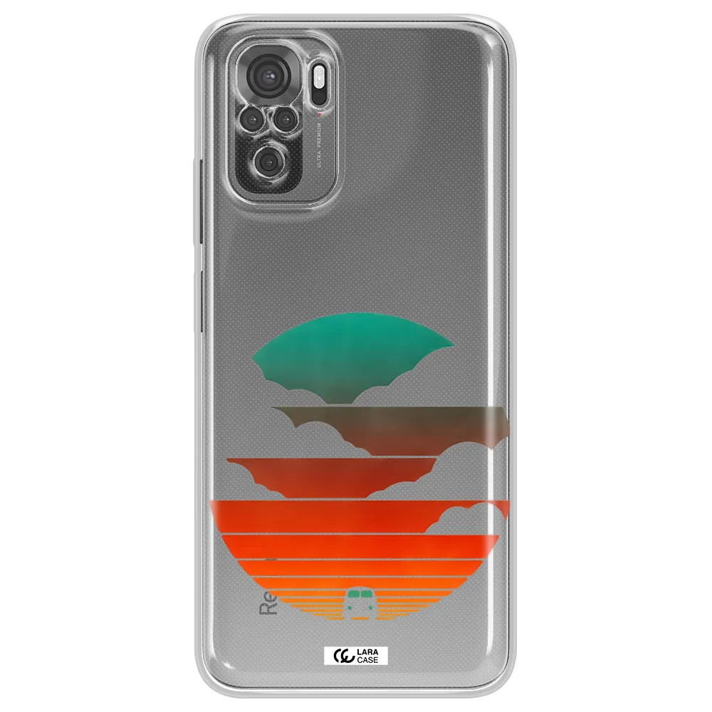 A Logo Of A Boat Xiaomi Redmi Note 10S Clear Tpu Case