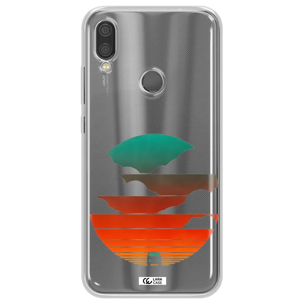 a logo of a boat Xiaomi Redmi Note 7 Clear TPU Case
