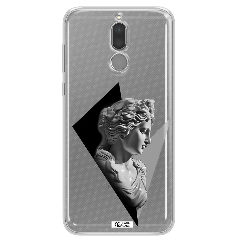 a close-up of a statue Huawei Mate 10 Lite Clear TPU Case