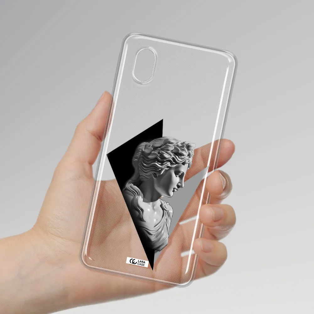 A Close-Up Of A Statue Samsung A01 Core Clear Tpu Case
