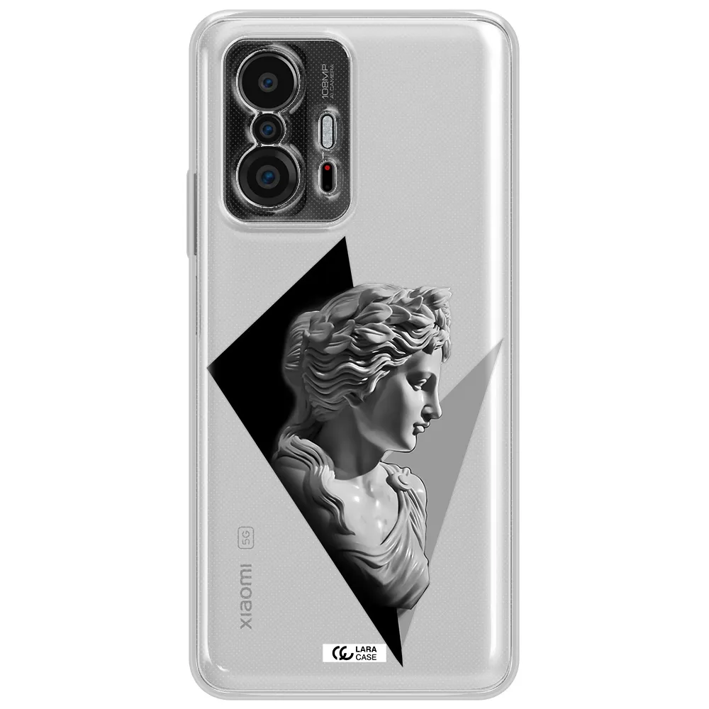 A Close-Up Of A Statue Xiaomi 11T Clear Tpu Case