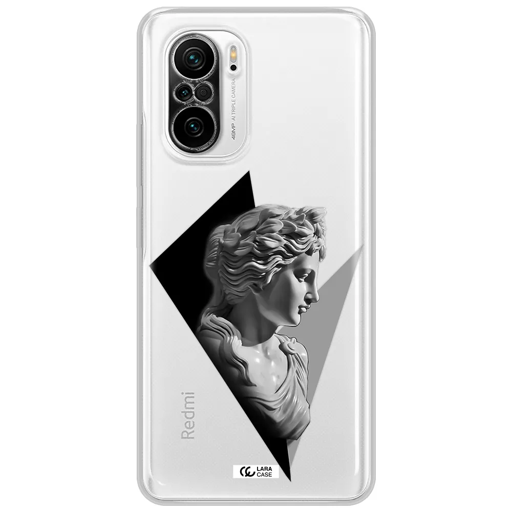 A Close-Up Of A Statue Xiaomi Poco F3 Clear Tpu Case