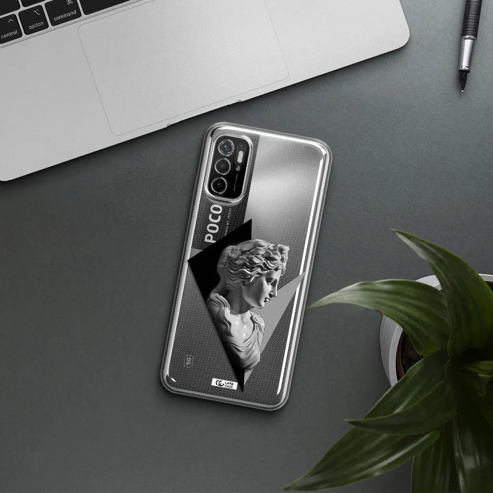 A Close-Up Of A Statue Xiaomi Poco M3 Pro Clear Tpu Case