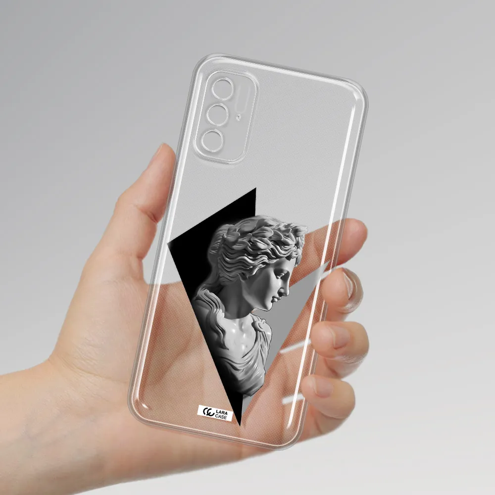 A Close-Up Of A Statue Xiaomi Poco M4 Pro 5G Clear Tpu Case