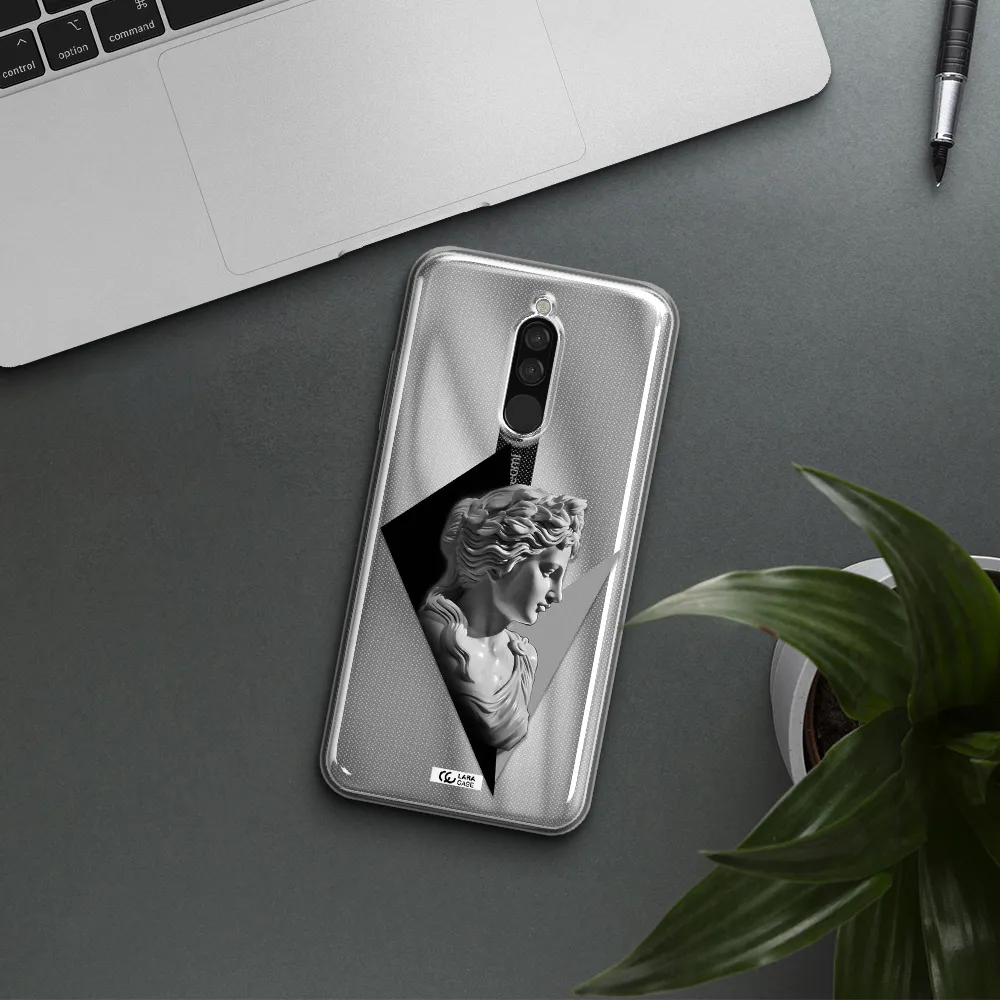 A Close-Up Of A Statue Xiaomi Redmi 8 Clear Tpu Case