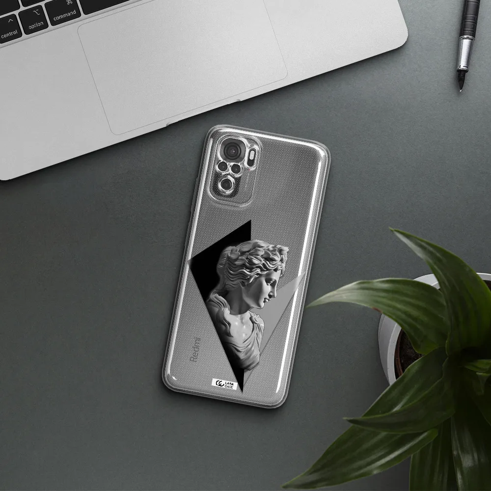 A Close-Up Of A Statue Xiaomi Redmi Note 10S Clear Tpu Case
