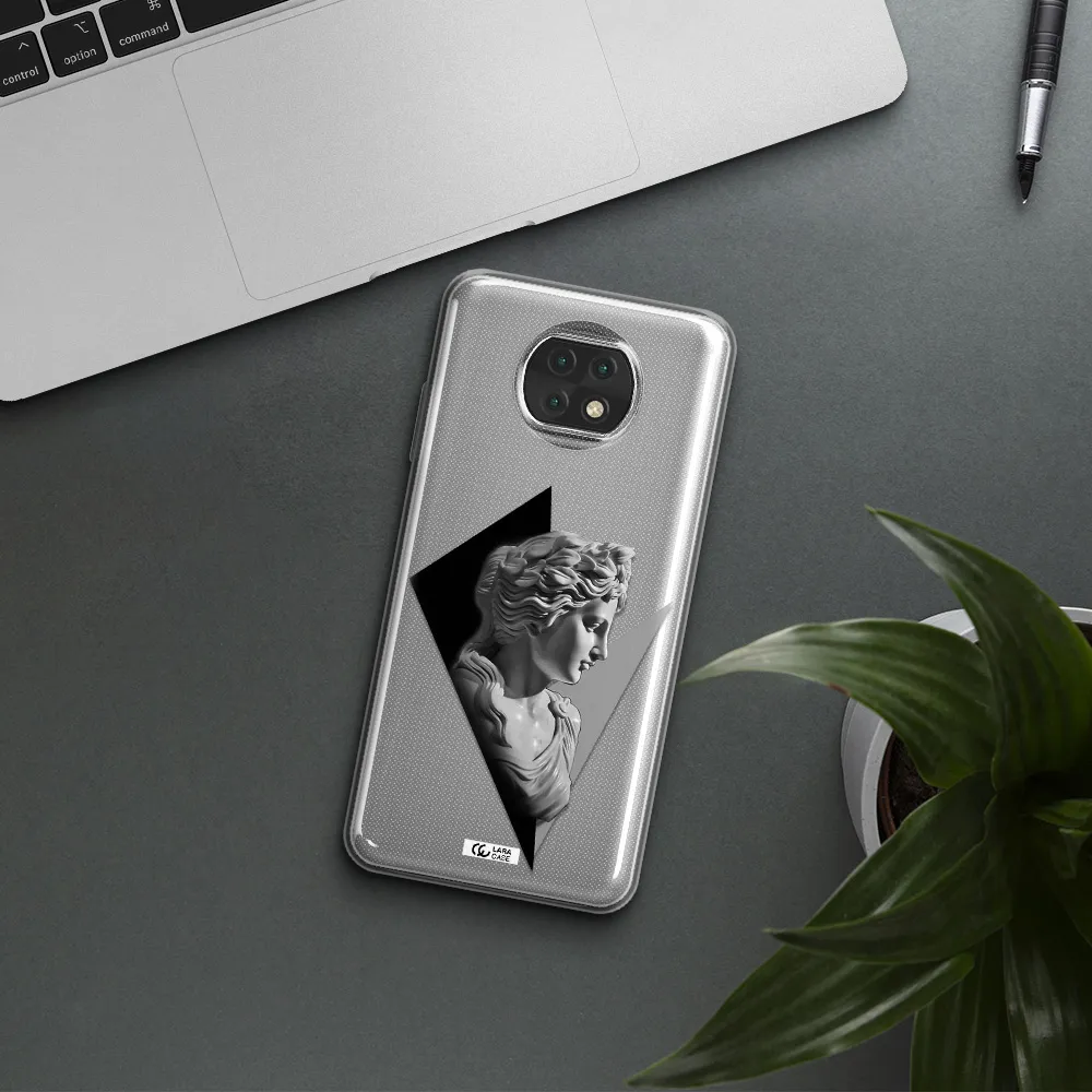 A Close-Up Of A Statue Xiaomi Redmi Note 9T Clear Tpu Case