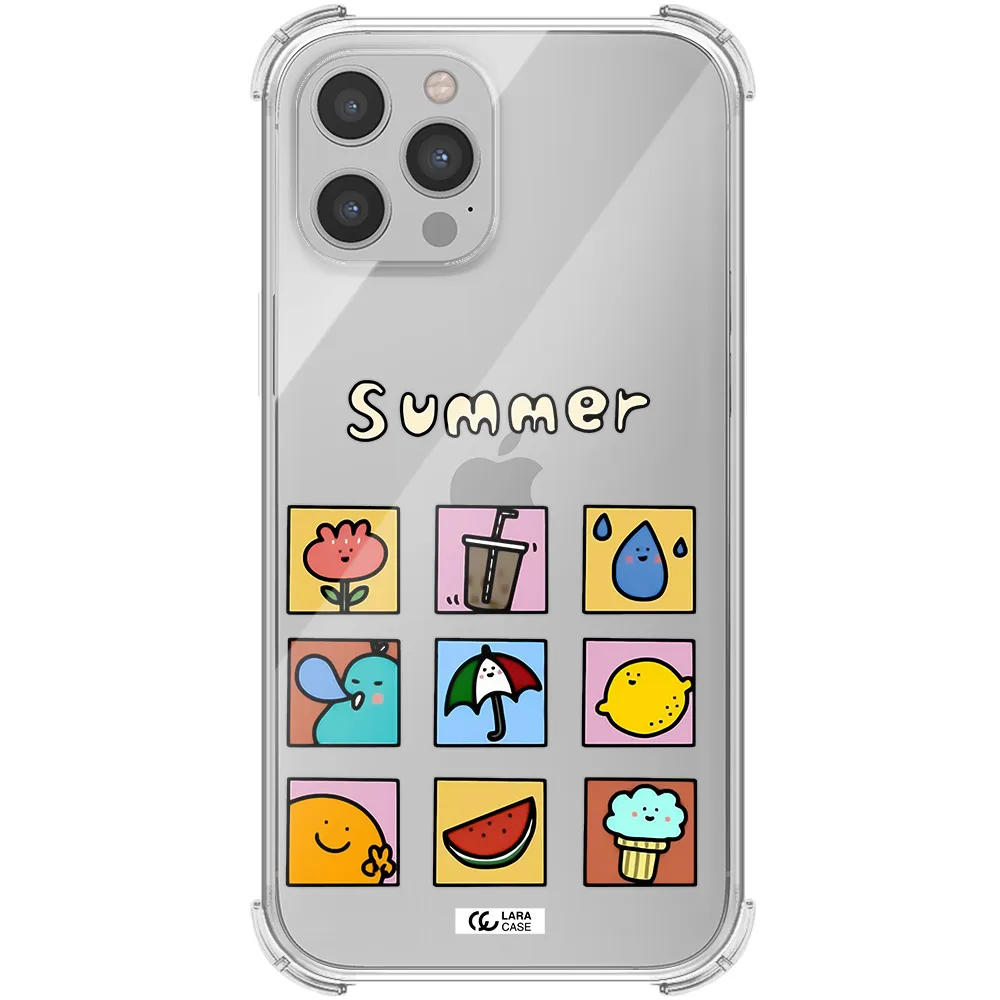 summer vibes Apple iPhone 12 pro Clear PC Case