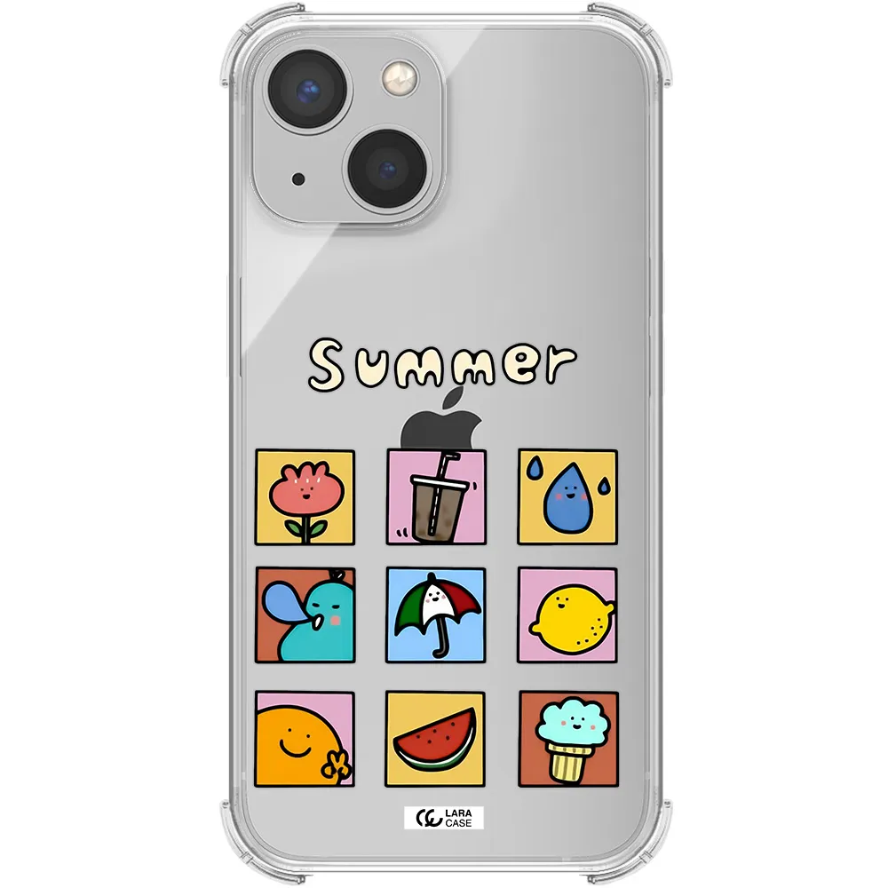 summer vibes Apple iPhone 13 Clear PC Case