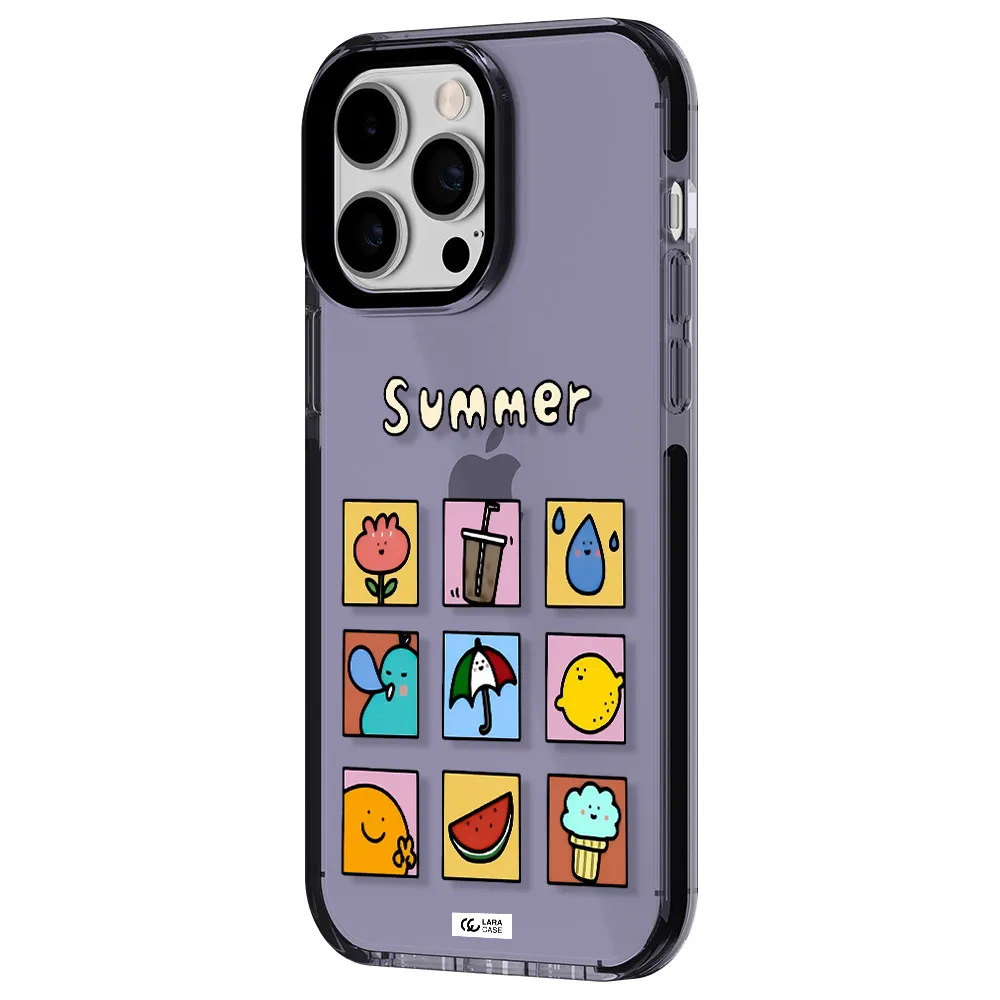 summer vibes Apple iPhone 15 Pro Max impact Lilac Case