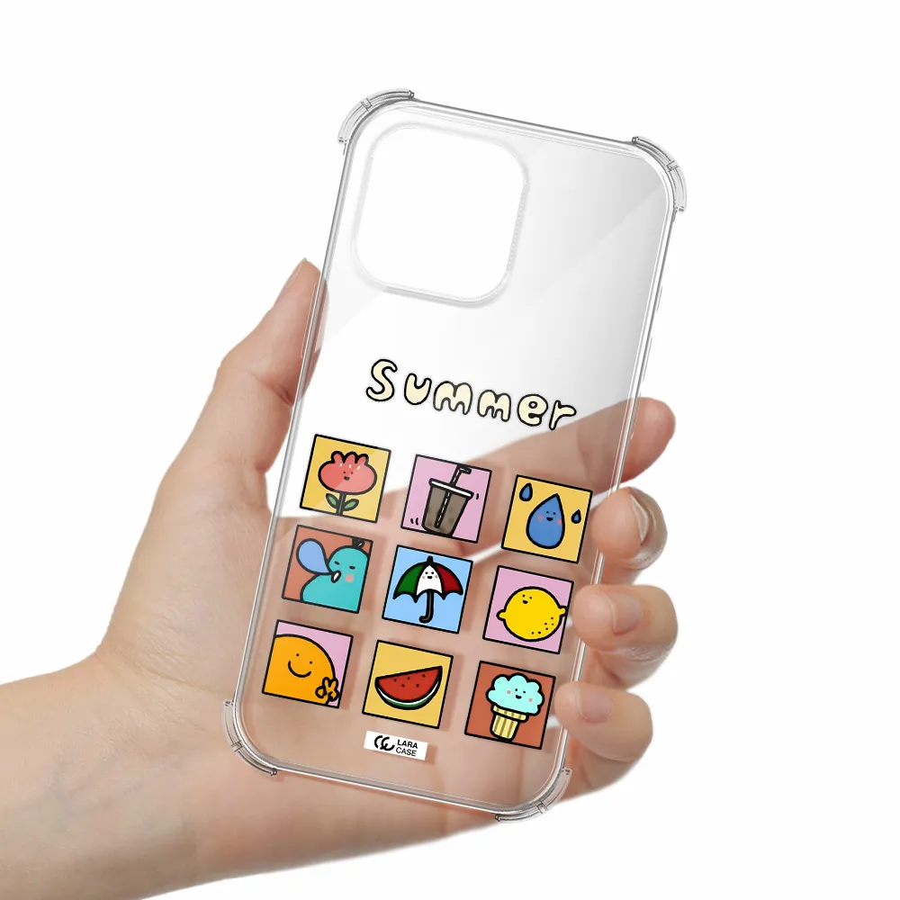 Summer Vibes Apple Iphone 16 Pro Max Clear Pc Case