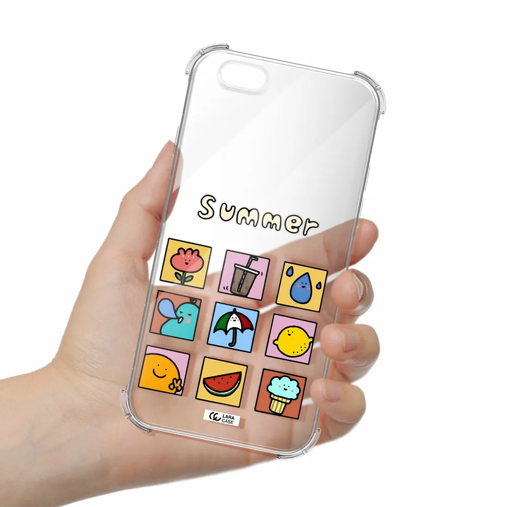 summer vibes Apple iPhone 6 Clear PC Case