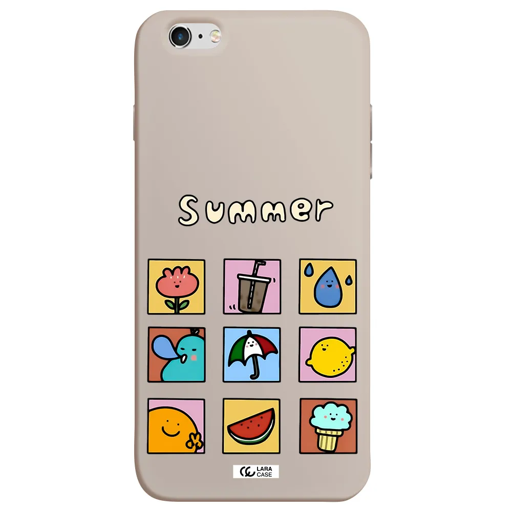 summer vibes Apple iPhone 6 plus Silicone Stone Case