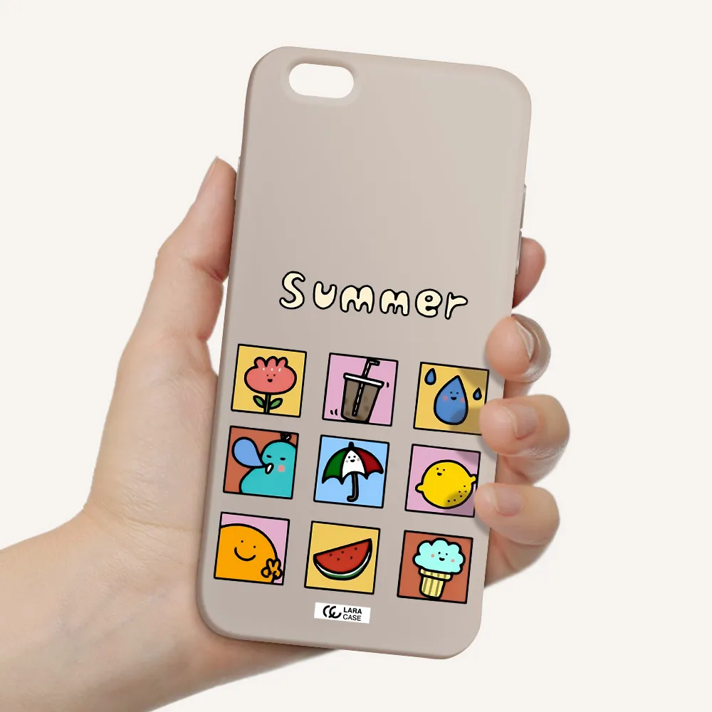 summer vibes Apple iPhone 6 plus Silicone Stone Case