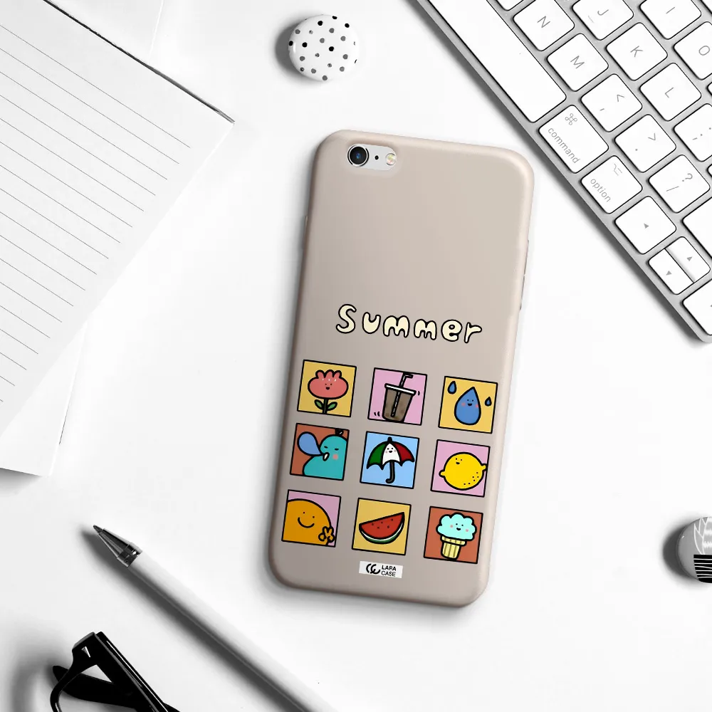 summer vibes Apple iPhone 6 plus Silicone Stone Case