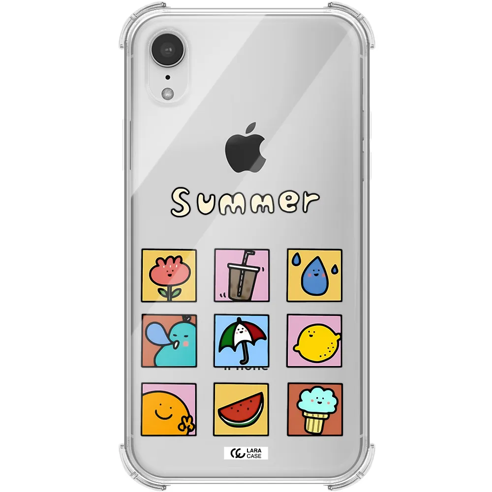 summer vibes Apple iPhone XR Clear PC Case