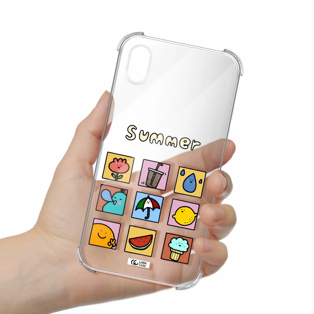 summer vibes Apple iPhone XR Clear PC Case