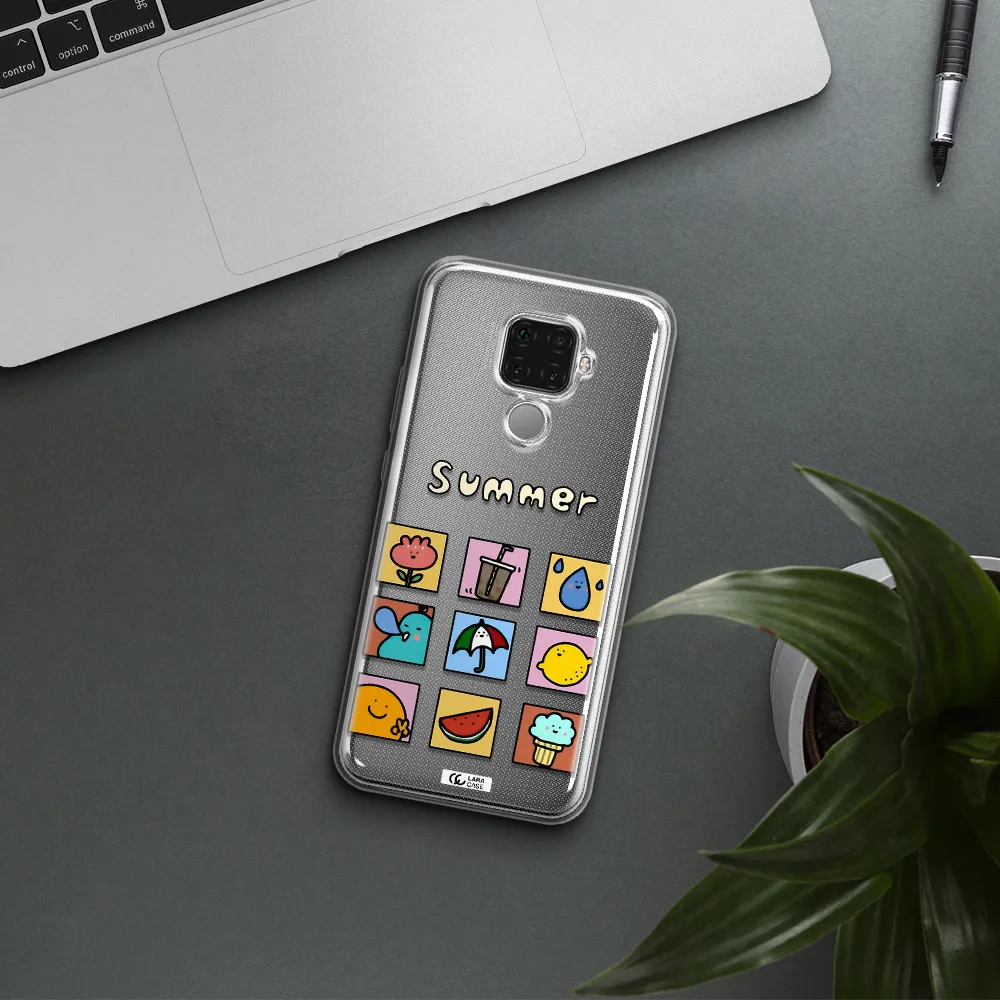 summer vibes Huawei Mate 30 Lite Clear TPU Case
