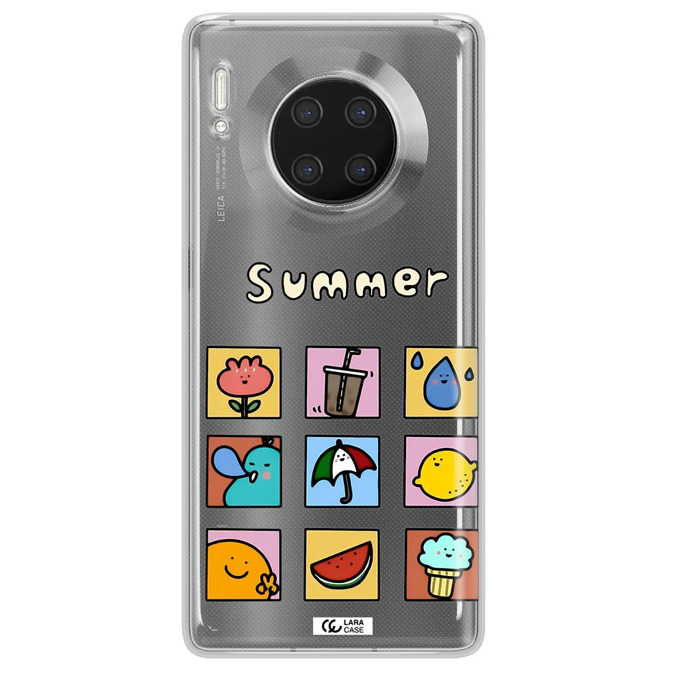 summer vibes Huawei Mate 30 Pro Clear TPU Case