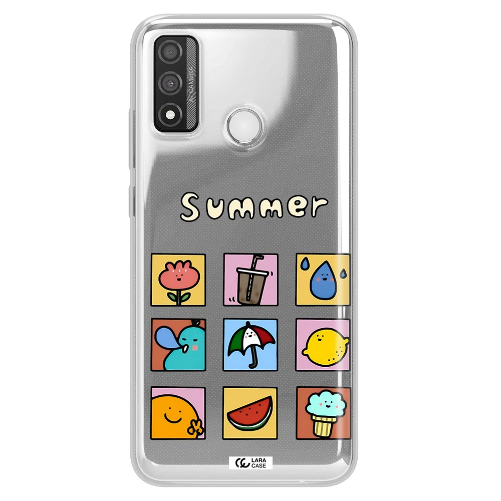 summer vibes Huawei P Smart 2020 Clear TPU Case