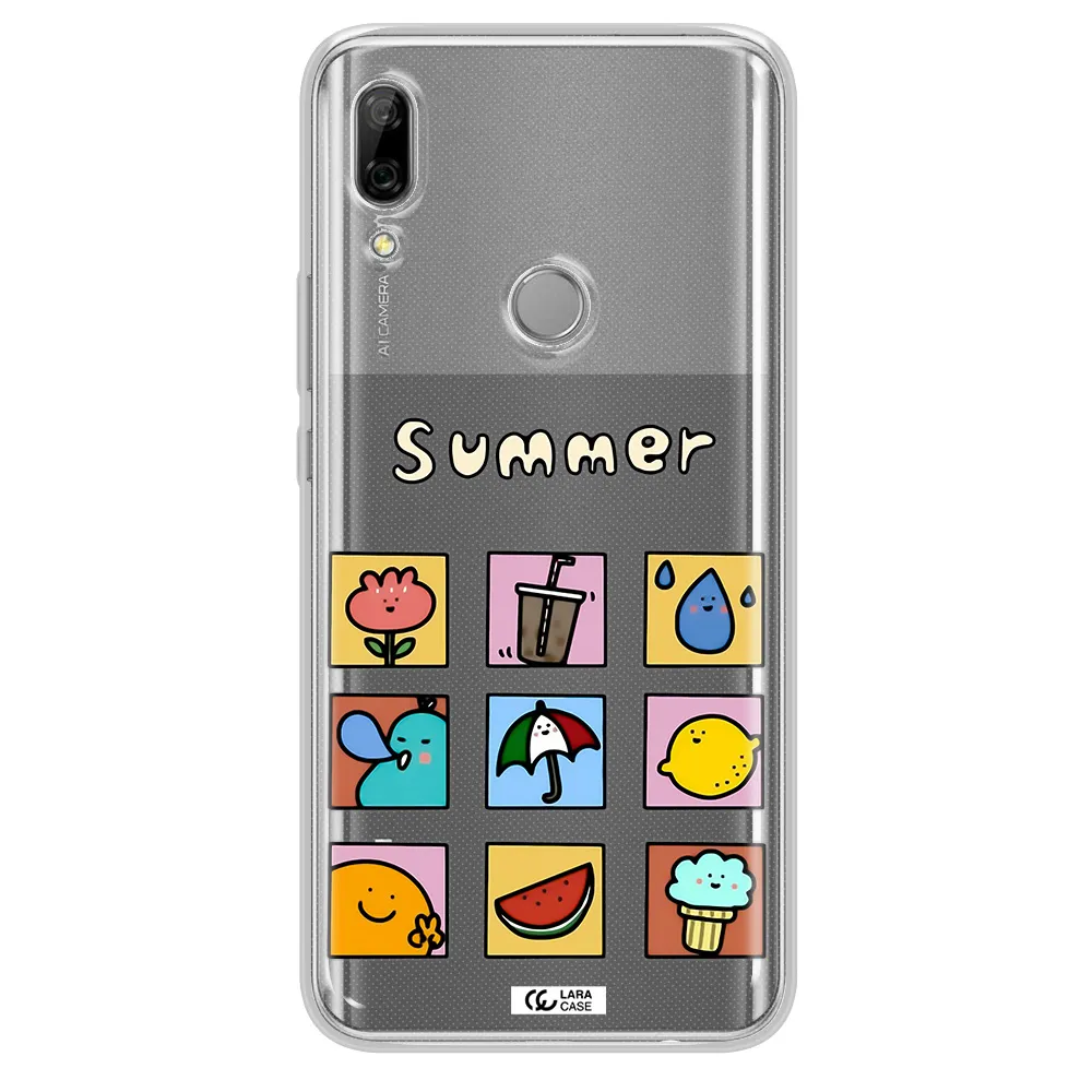 summer vibes Huawei P Smart Z Clear TPU Case