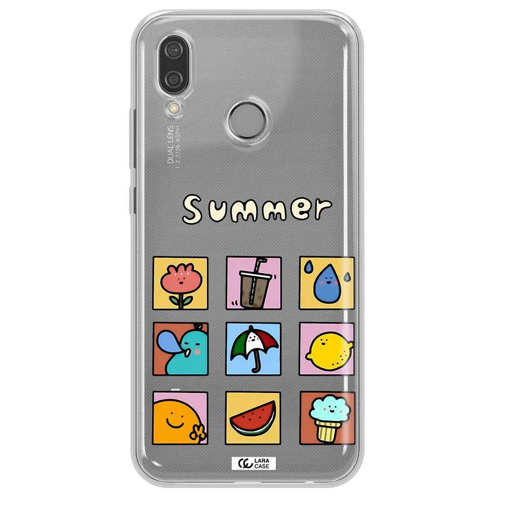 summer vibes Huawei P20 Lite Clear TPU Case