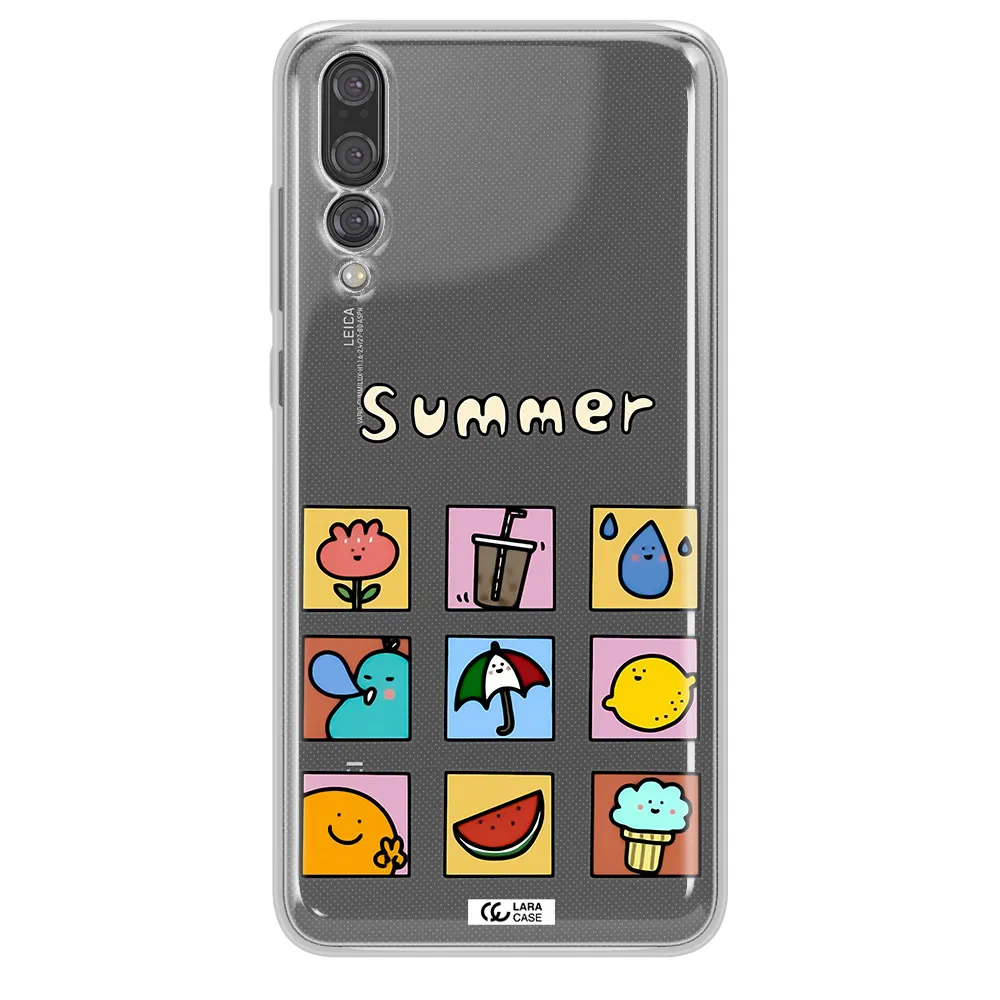 summer vibes Huawei P20 Pro Clear TPU Case