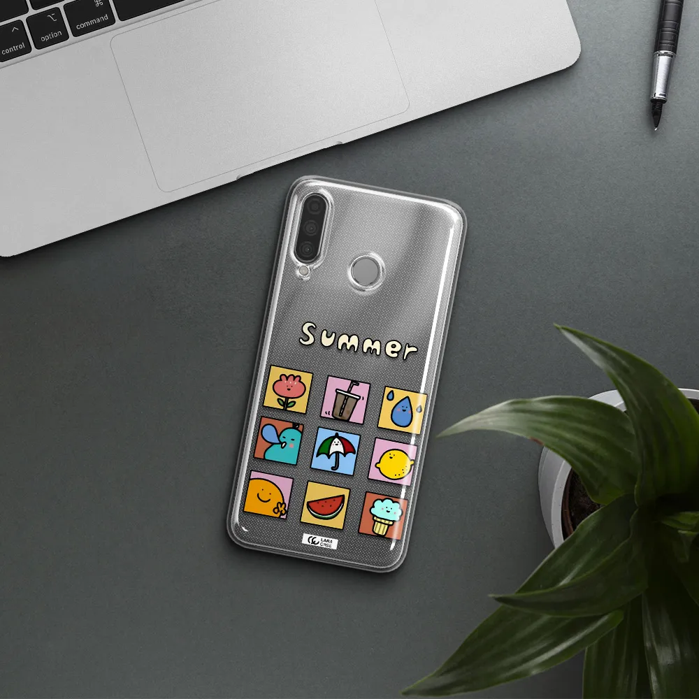 summer vibes Huawei P30 Lite Clear TPU Case