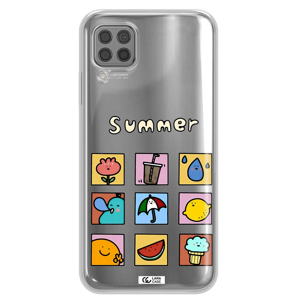 summer vibes Huawei P40 Lite Clear TPU Case