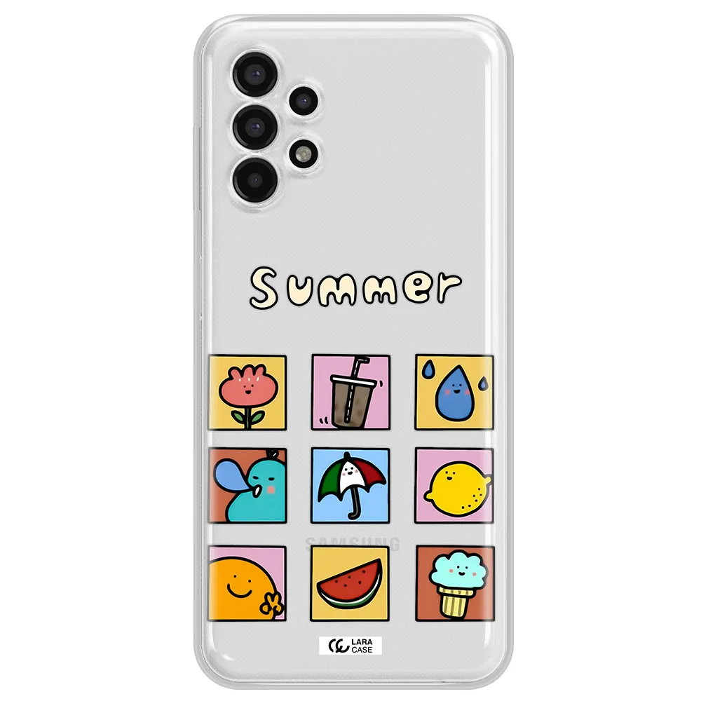 summer vibes Samsung A13 4g Clear TPU Case