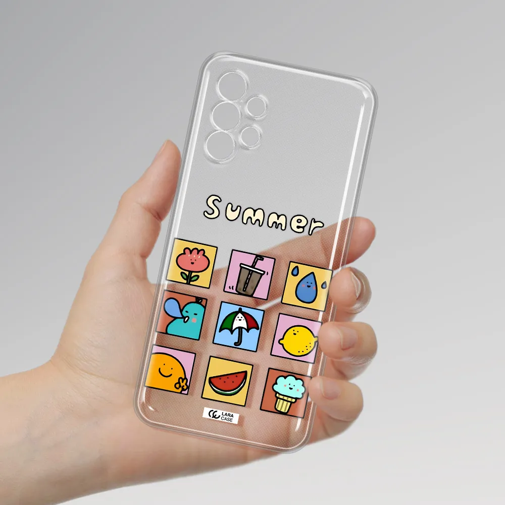 summer vibes Samsung A13 4g Clear TPU Case