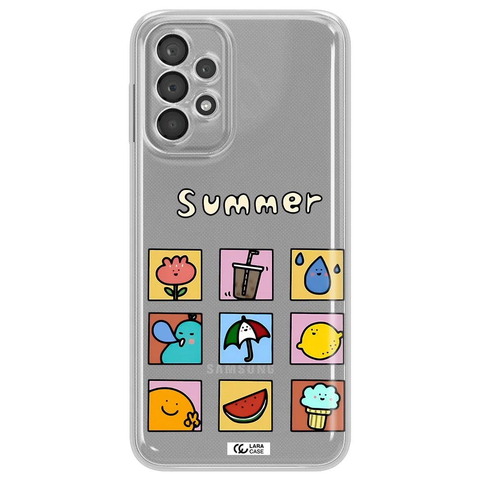 Summer Vibes Samsung A23 5G Clear Tpu Case