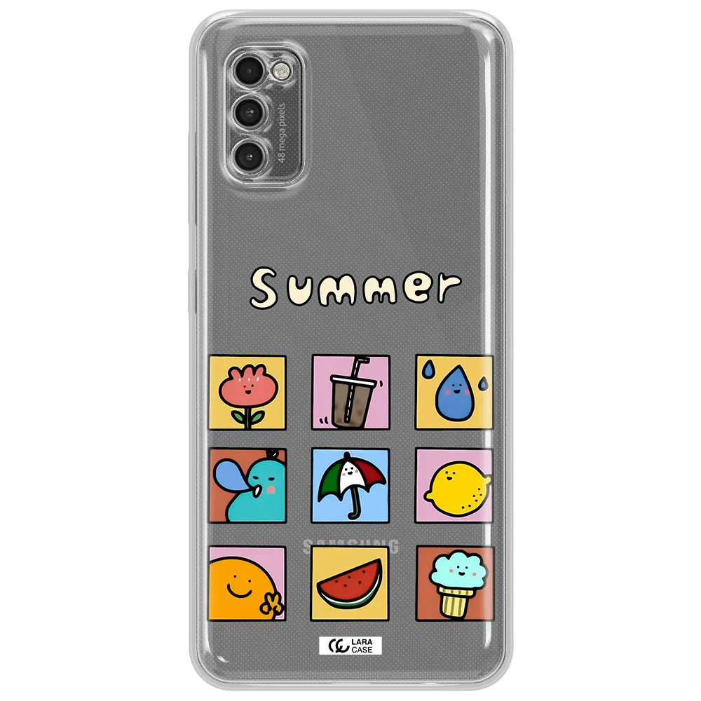 Summer Vibes Samsung A41 Clear Tpu Case