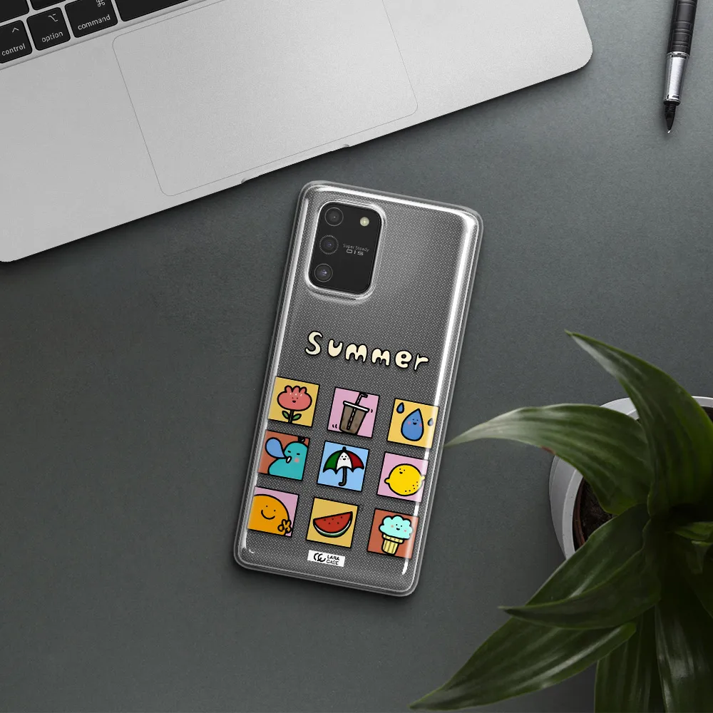 summer vibes Samsung S10 Lite Clear TPU Case