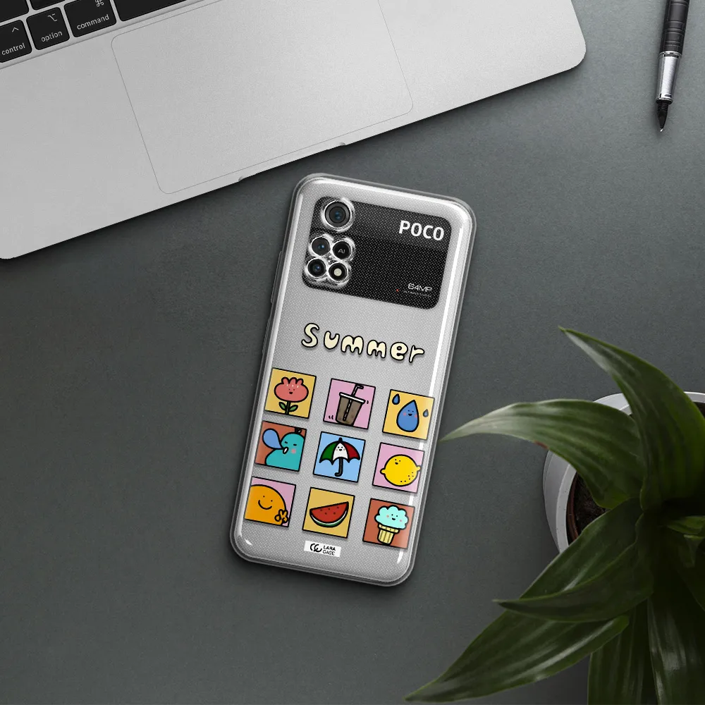 Summer Vibes Xiaomi Poco M4 Pro 4G Clear Tpu Case