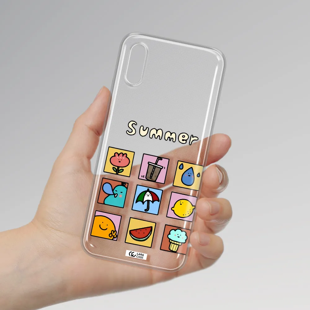 summer vibes Xiaomi Redmi 9A Clear TPU Case