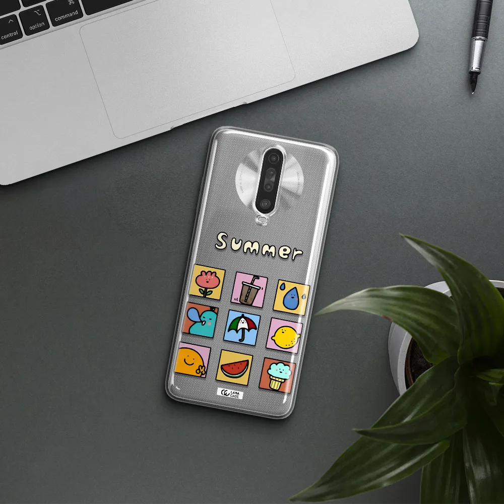 summer vibes Xiaomi Redmi K30 Clear TPU Case