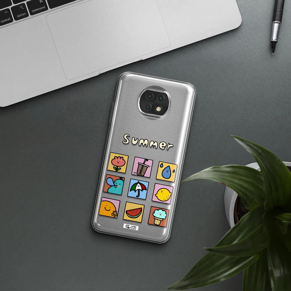Summer Vibes Xiaomi Redmi Note 9T Clear Tpu Case