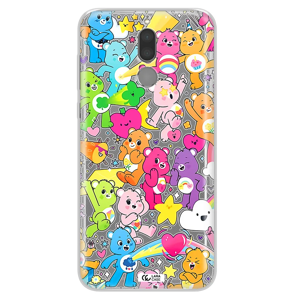 a pattern of cartoon bears Huawei Mate 10 Lite Clear TPU Case