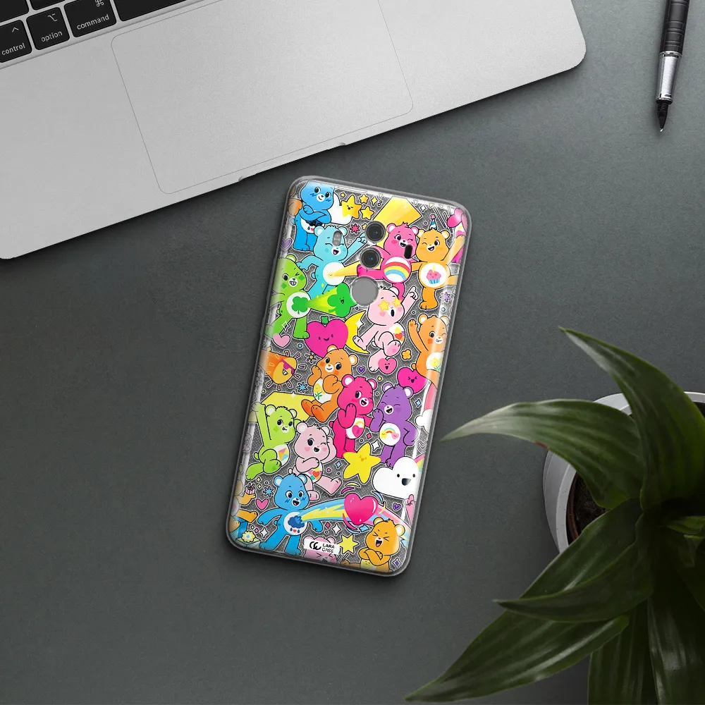 a pattern of cartoon bears Huawei Mate 10 Pro Clear TPU Case