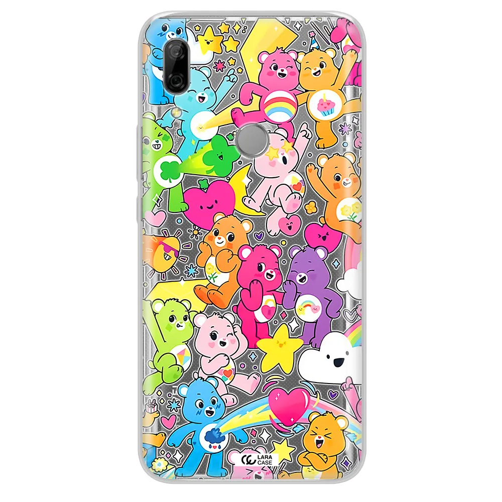 a pattern of cartoon bears Huawei P Smart Z Clear TPU Case