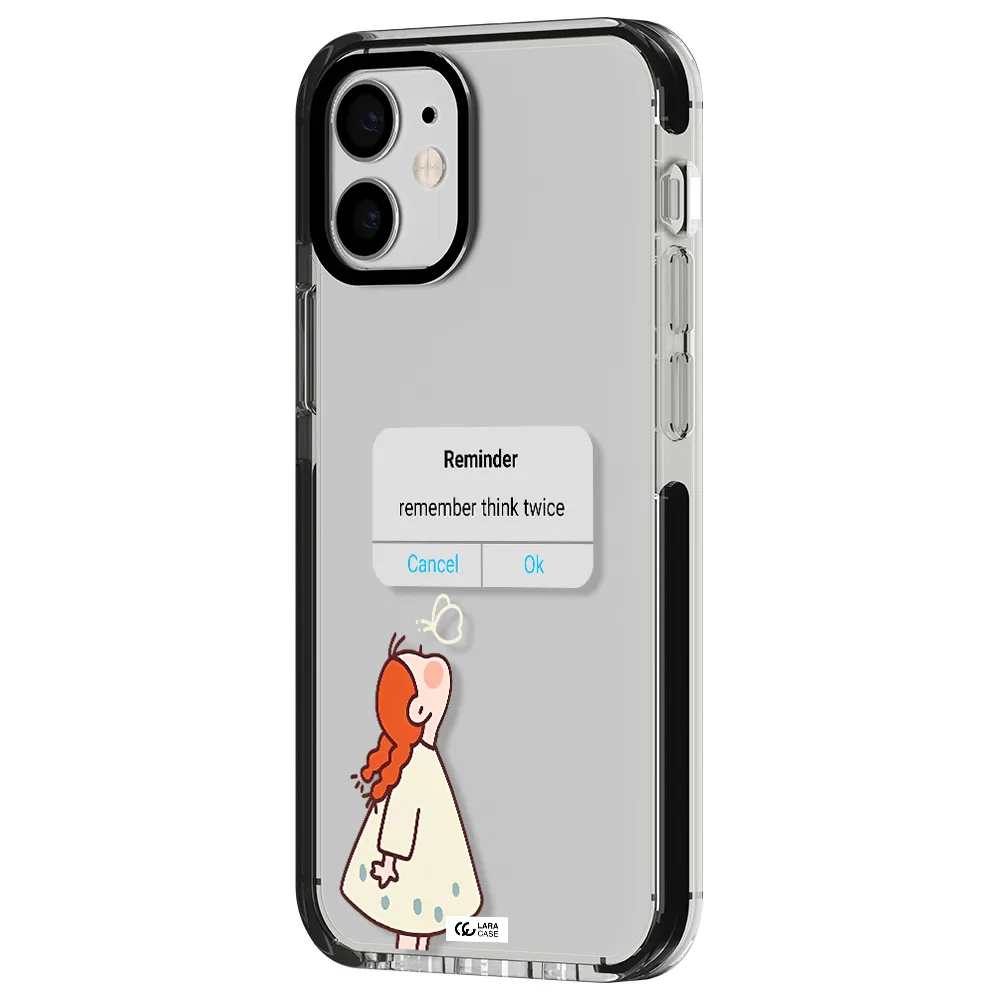 a screenshot of a phone Apple iPhone 12 mini impact black border Case