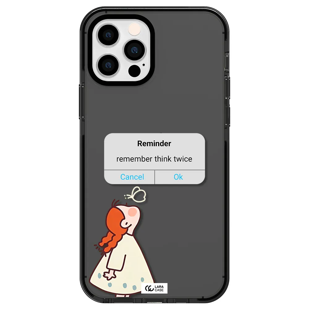 a screenshot of a phone Apple iPhone 12 pro impact Smoke Black Case