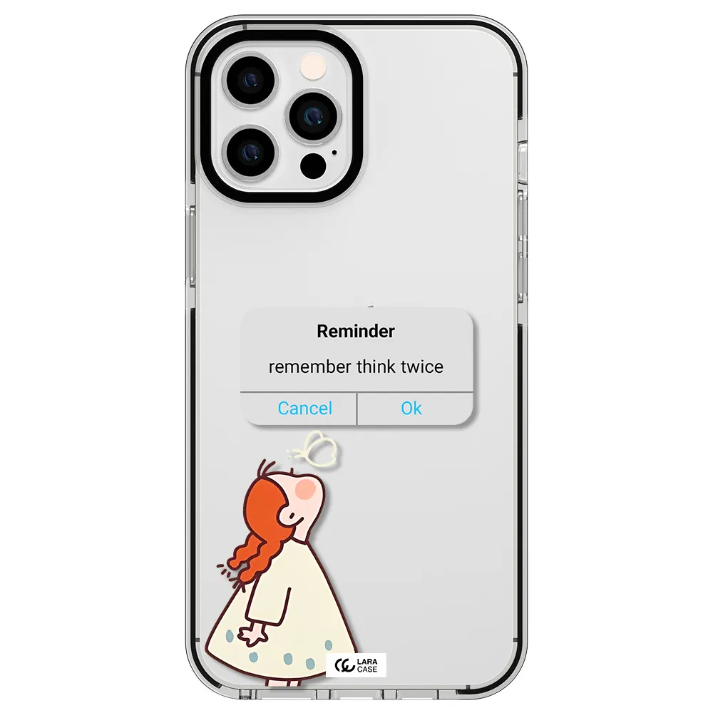 a screenshot of a phone Apple iPhone 12 pro max impact black border Case