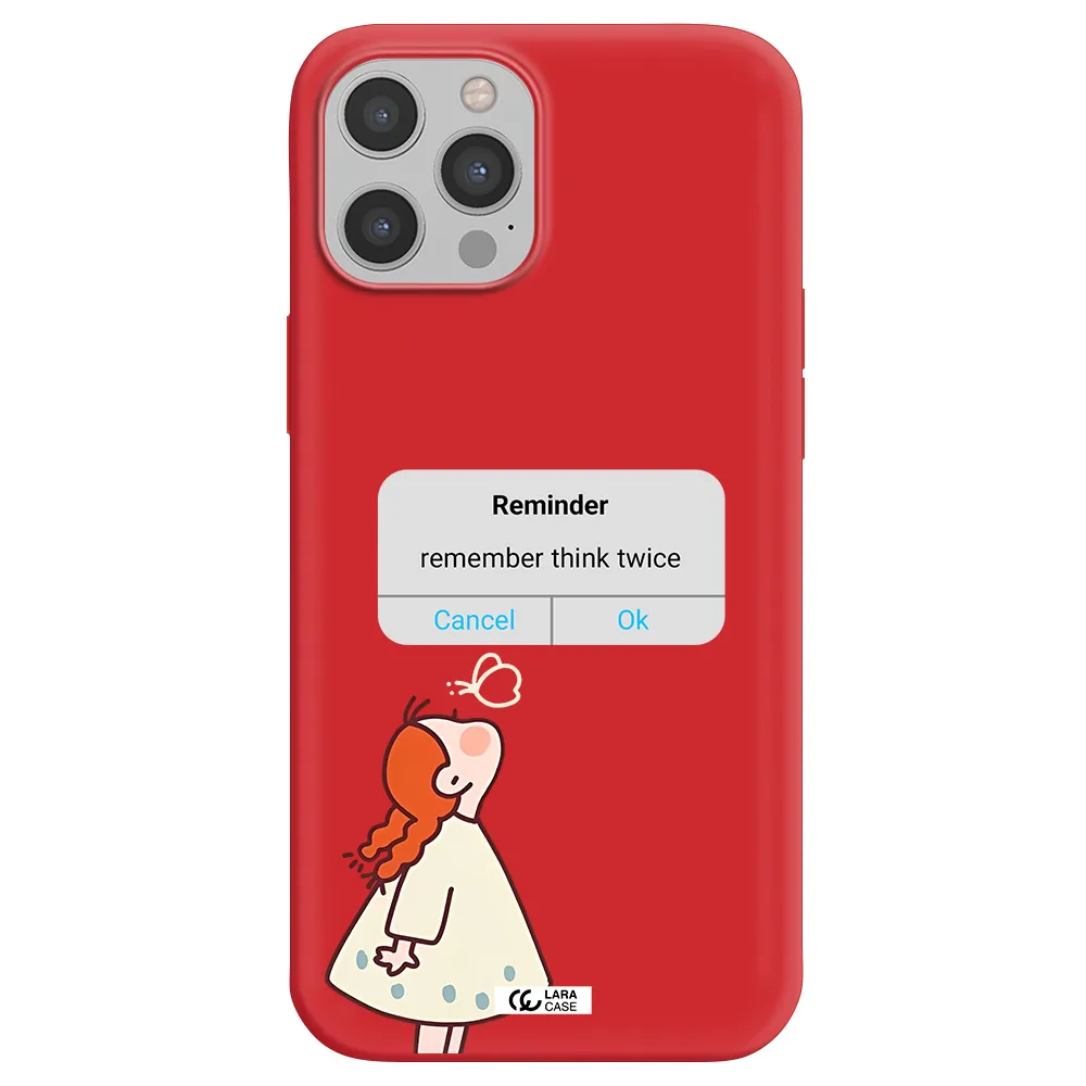 a screenshot of a phone Apple iPhone 12 pro max Silicone Imperial Red Case