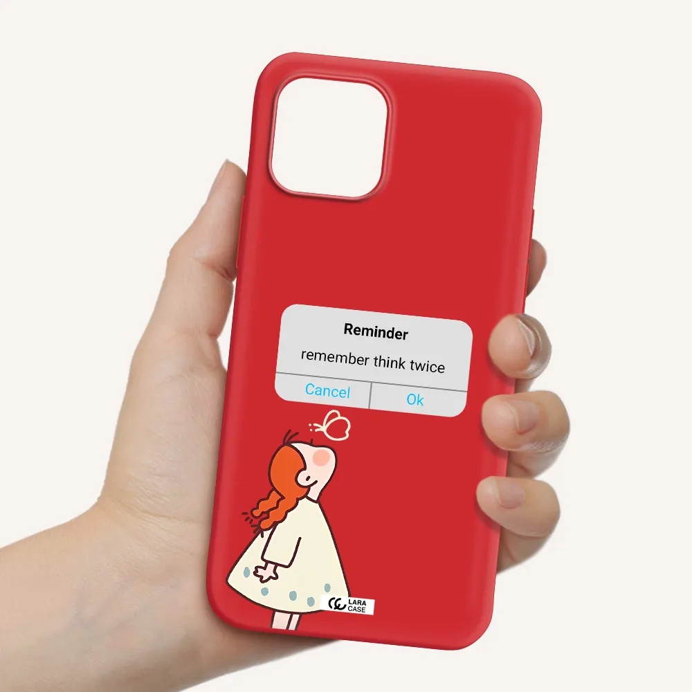 a screenshot of a phone Apple iPhone 12 Silicone Imperial Red Case