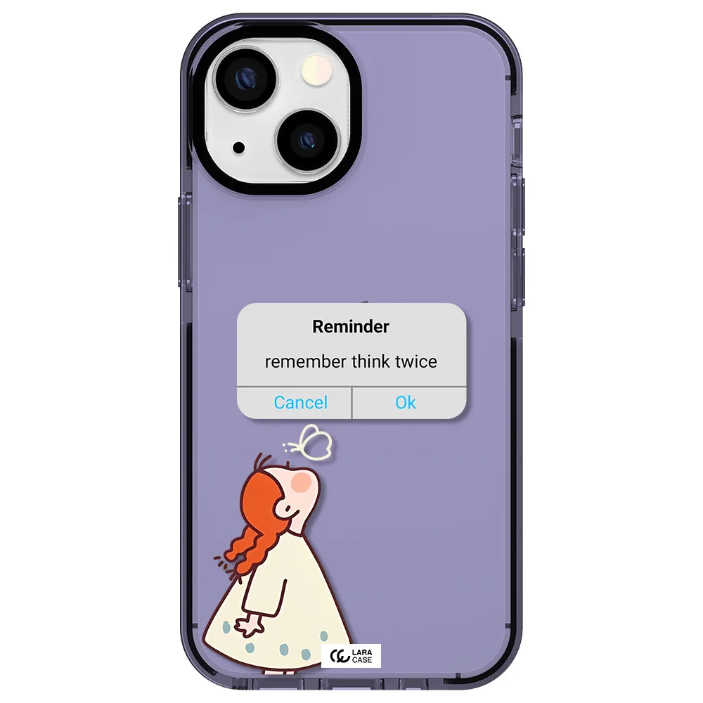 a screenshot of a phone Apple iPhone 13 mini impact Lilac Case