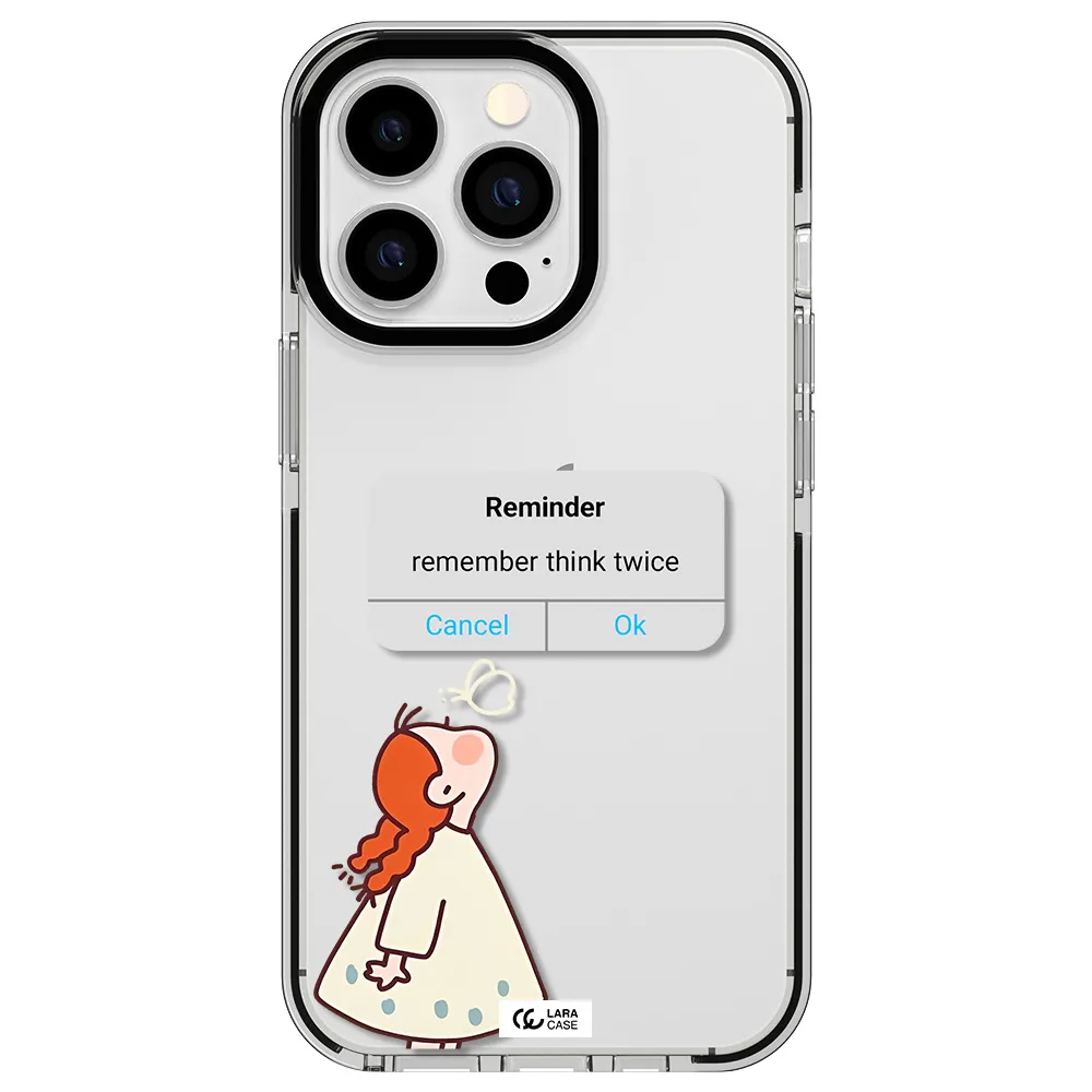 a screenshot of a phone Apple iPhone 13 Pro impact black border Case