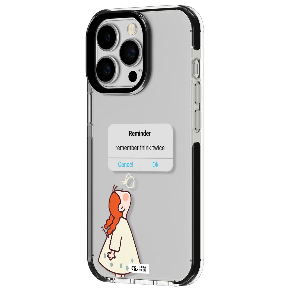 a screenshot of a phone Apple iPhone 13 Pro impact black border Case